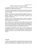 La OCDE y su influencia en la educación mexicana