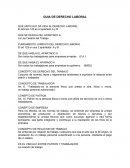 GUIA DE DERECHO LABORAL