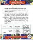 Evidencia 8: Cuadro comparativo “Redes de transporte internacional”