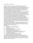 ENSAYO SOBRE LA RECREACIÓN