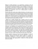 Analisis financiero, horizontal y vertical