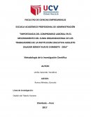 Importancia del compromiso laboral en el mejoramiento del clima organizacional de los trabajadores