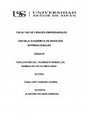 Explotación del cobre del Yacimiento “Las Bambas”