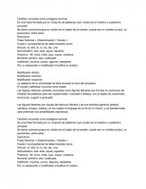 Frase nominal y figuras retoricas. Página 1