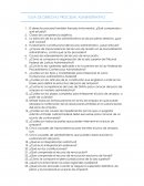 Guía de Derecho Procesal Administrativo