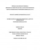 PROYECTO CAMPAÑA DE PREVENCION DEL DELITO