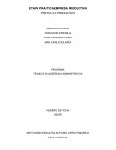 ETAPA PRACTICA EMPRESA PRODUCTIVA