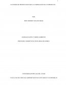 FACTORES DE PRODUCCION PARA LA FABRICACION DE UN PRODUCTO