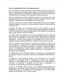 Crear un ambiente para fluir en las organizaciones