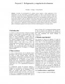 Refrigeración y congelación de alimentos