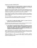 Preguntas para análisis “CASO GILLETTE”