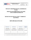 PROYECTO: MODERNIZACION DE LA REFINERIA DE TALARA