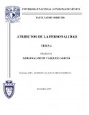 Atributos de la Personalidad