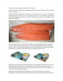 Cubicaje, envasado, embalaje y unitarización de la carga de Filetes de Salmón
