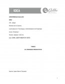 TAREA EL PROCESO PRODUCTIVO