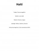 La pobre economía haitiana y sus causas políticas e históricas