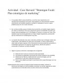 Actividad - Caso Harvard: "Brannigan Foods: Plan estratégico de marketing"