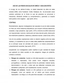 USO DE REDES SOCIALES EN NIÑOS Y ADOLESCENTES