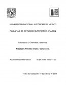 Laboratorio 2. Cinemática y dinámica. Practica 7. Péndulo simple y compuesto