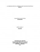 LA COMUNICACIÓN EN LA EMPRESA COMO FUNCIÓN ESTRATÉGICA