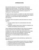 Monografia escolar escuela Nuestra Señora de la Altagracia de Distrito escolar 15-05