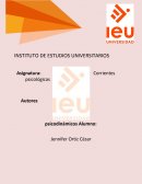 Corrientes Psicológicas