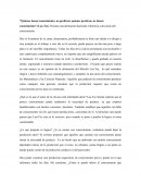 Quienes tienen conocimiento, no predicen; quienes predicen, no tienen conocimiento (Lao-Tse)