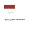 Titulos de la Ley De Comercio Exterior