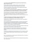 Tres cuestiones sobre el MERCOSUR