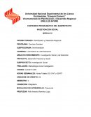 INVEST. SOCIAL MODULO 0 Y CRONOGRAMA DE EVALUACION