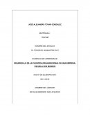 DESARROLLO DE LA FILOSOFÍA ORGANIZACIONAL DE UNA EMPRESA: ESCUELA DOS MUNDOS