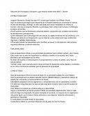 Resumen Psicología y Educación ¿que relación existe entre ellas?