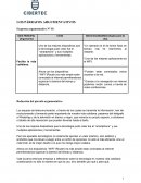 LOS PÁRRAFOS ARGUMENTATIVOS