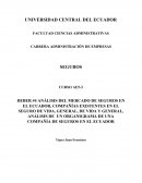 Mercado de seguros en Ecuador