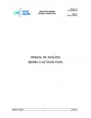MANUAL DE AVALÚOS BIENES O ACTIVOS FIJOS