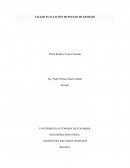 TALLER EVALUACIÓN DE PUESTO DE TRABAJO