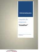 Diseño de una empresa ¿Que es “Breakfast”?
