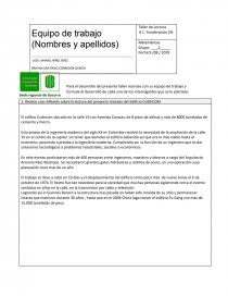Proyecto traslado del Edificio CUDECOM. Página 1