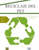 METODOS DE RECICLAJE DEL PET