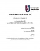 LA IMPORTANCIA DE SER UN LÍDER EN TU VIDA