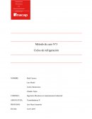Método de caso N°3 Ciclos de refrigeración