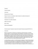 Propuesta de mejora de la situación financiera empresa BACHOCO S.A