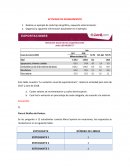 Actividad de afianzamiento. La variación anual de exportaciones