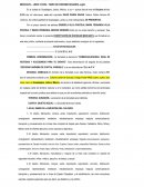 CONSTITUCIÓN DE SOCIEDAD MERCANTIL