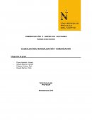GLOBALIZACIÓN, MUNDIALIZACIÓN Y COMUNICACIÓN