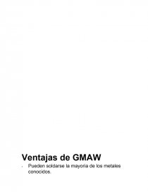 SOLDADURA GMAW. Página 1