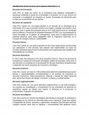 Identificación de los recursos de la empresa Indra Perú S. A.