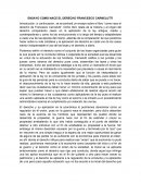 COMO NACE EL DERECHO FRANCESCO CARNELUTTI