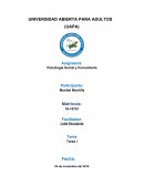 Psicologia Social y Educativa Tarea I