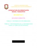 Informática. SISTEMAS DE INFORMACIÓN